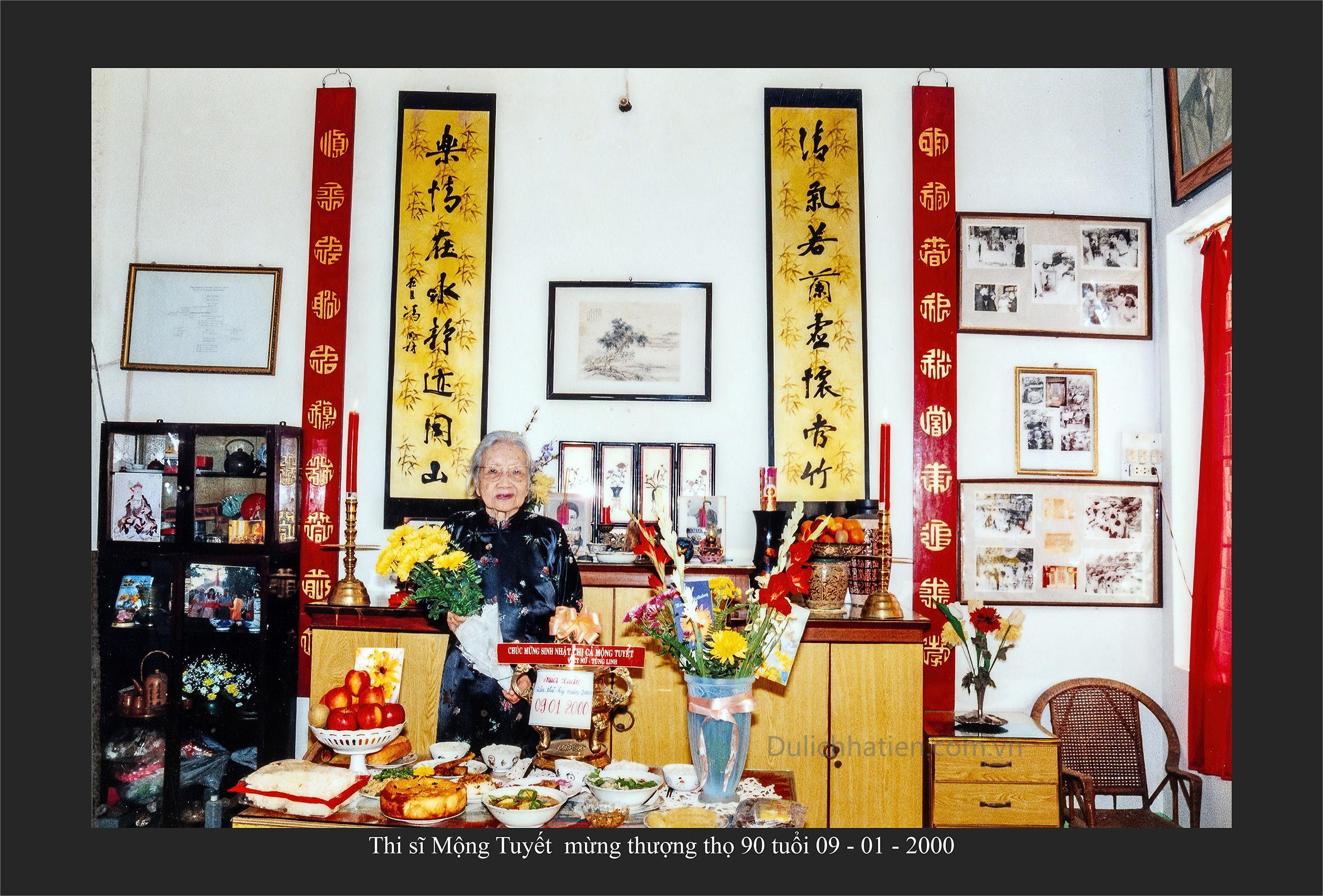 Nữ sĩ Mộng Tuyết – “Vì sao” thi đàn Nam Bộ